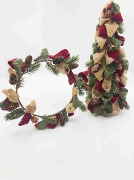 Christmas Wreath-Cone-