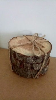 wood slice in bundle