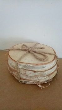 wooden slice in bundle