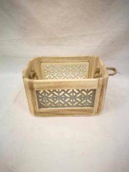 wooden crate