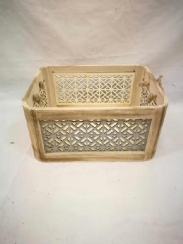 wooden crate