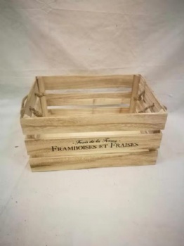 wooden crate