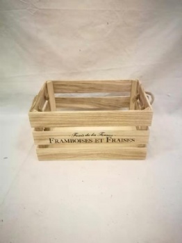 wooden crate