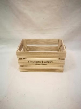 wooden crate