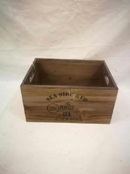 wooden crate