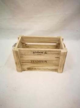 wooden crate