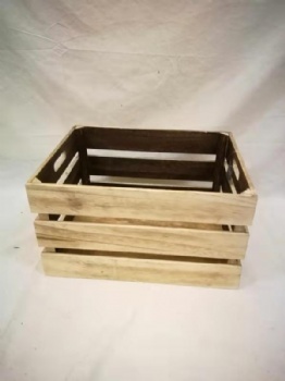 wooden crate