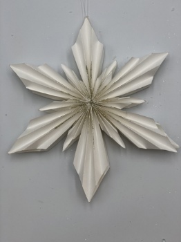 paper snowflake hanger (size: 20cm)