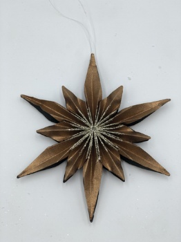 paper snowflake hanger (size: 17cm)