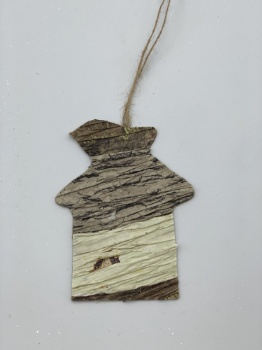 paper house hanger (size: 15cm & 10cm)