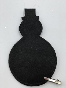 paper snowman hanger (size: 15cm & 25cm)