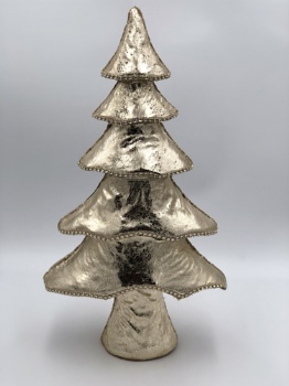 gold PU christmas tree (size:42cm)