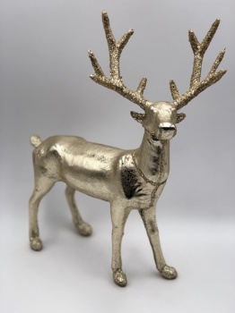 gold PU reindeer standing