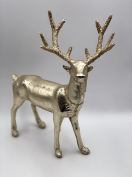 gold PU reindeer standing