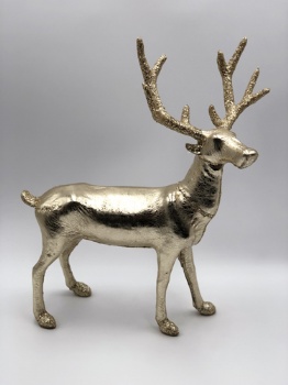 gold PU reindeer standing