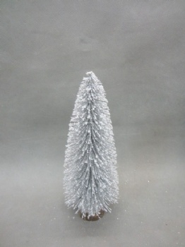 silver with snow tree 44cm & 36cm & 30cm