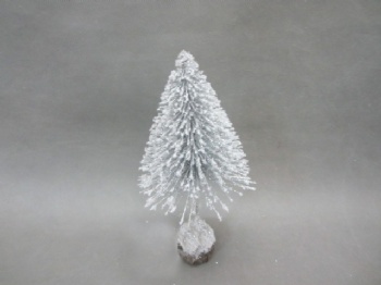 silver tall tree 35cm & 28cm