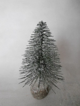 high silver glitter + snow tree 36cm & 30cm & 15cm