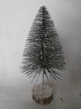 high silver glitter + snow tree 36cm & 30cm & 15cm