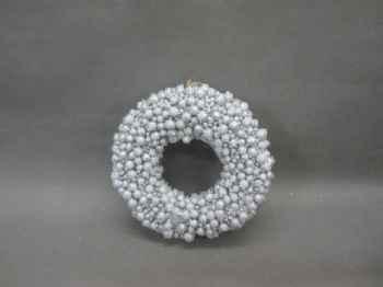 silver double side wreath 30cm & 22cm & 14cm