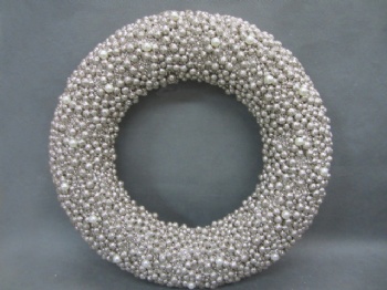 champagne wreath d=49cm & 37cm & 27cm