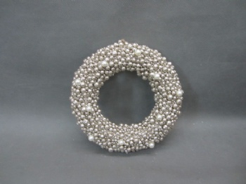 champagne wreath d=49cm & 37cm & 27cm