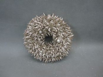champagne wreath 30cm & 22cm