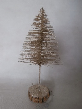 pine needle champagne tree 36cm & 30cm