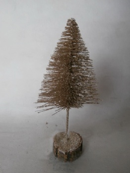 pine needle champagne tree 36cm & 30cm