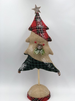 christmas tree linen with base