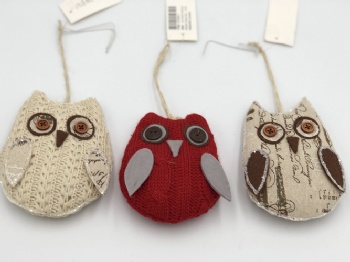 three owl hanger ( size: 10cm)