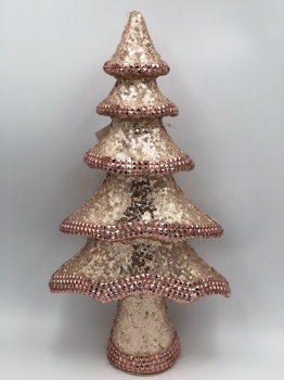 pink sequin tree (size:42cm)