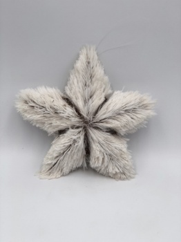 white,brown, star hanger (size: h=16cm)