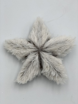 white,brown, star hanger (size: h=16cm)