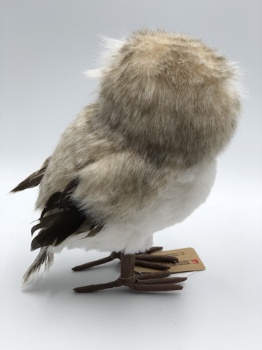 two color owl  (size:h=17cm)