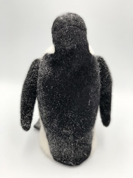 black, white penguin (size: h=27cm & 26cm)