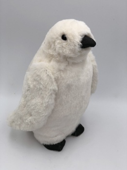 black, white penguin (size: h=27cm & 26cm)