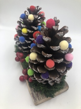 Pinecone arrangement