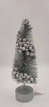 Christmas tree silver with foam