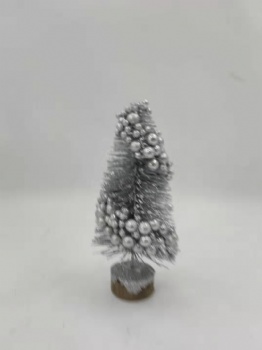 Christmas tree silver with foam