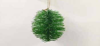 Christmas ball green