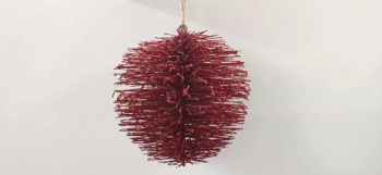 Christmas ball red