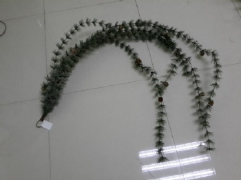 Christmas pine needle garland