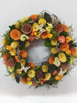 Spring wreath