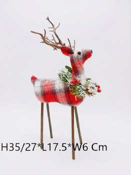 Christmas reindeer red