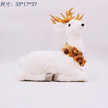 Christmas Reindeer White