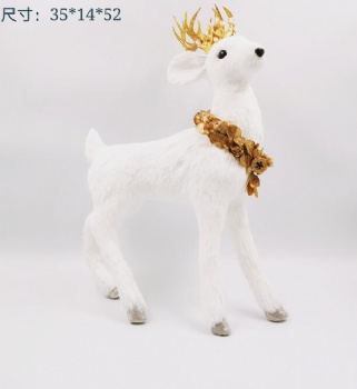 Christmas Reindeer White