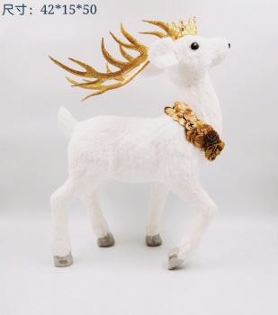 Christmas Reindeer White