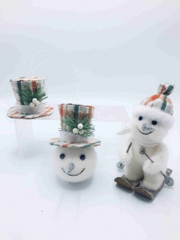 Christmas Snowman and hat