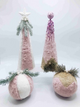 Christmas Hanger Ball and Cone